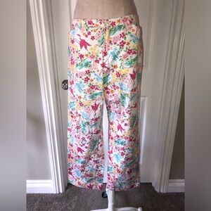 Pappagallo Floral Print Pants